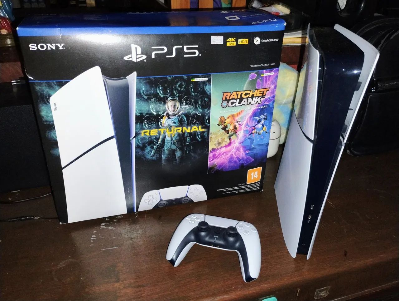 Playstation 5 digital - 1 controle