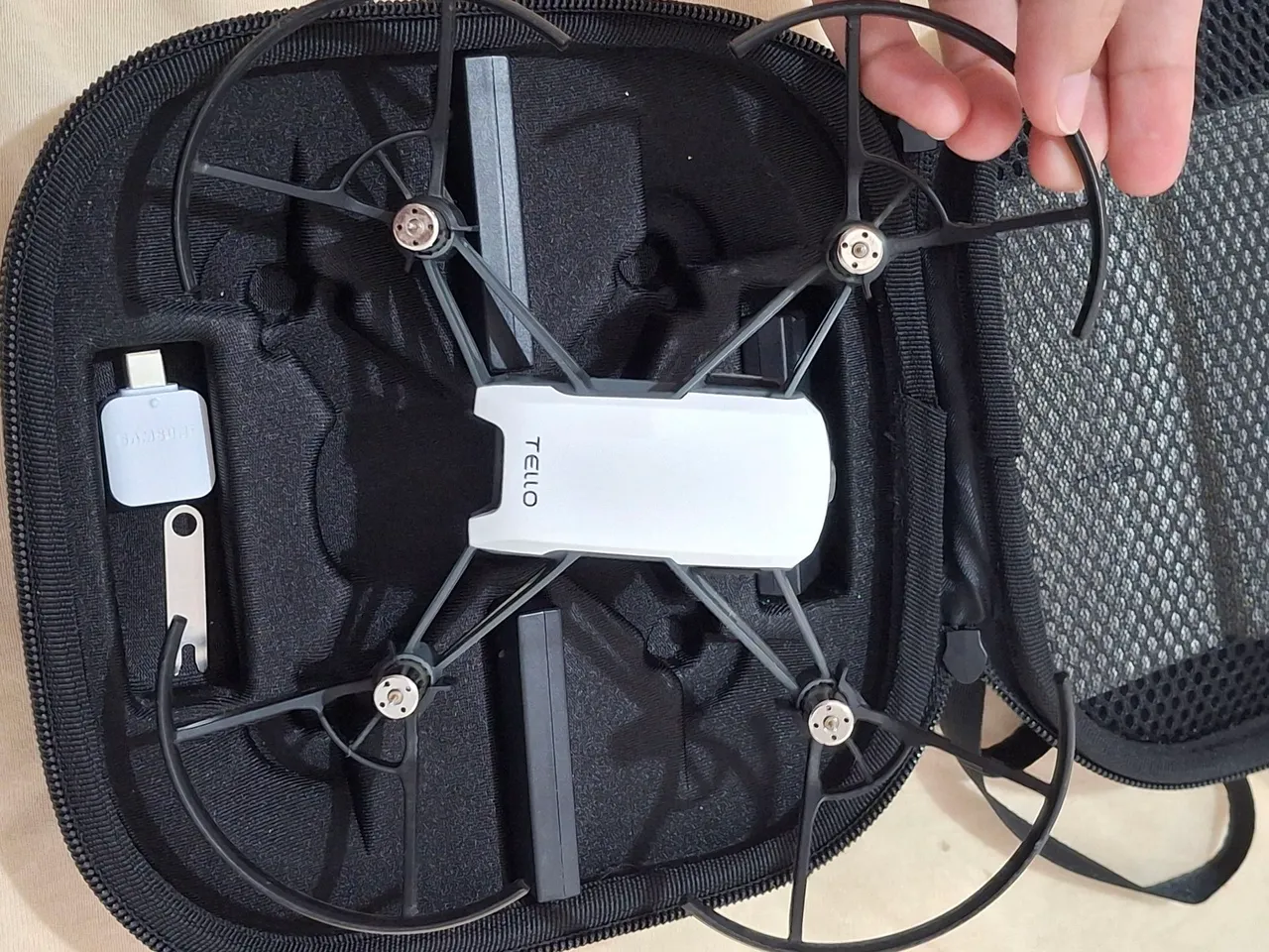Drone DJI Tello com Case e 3 baterias
