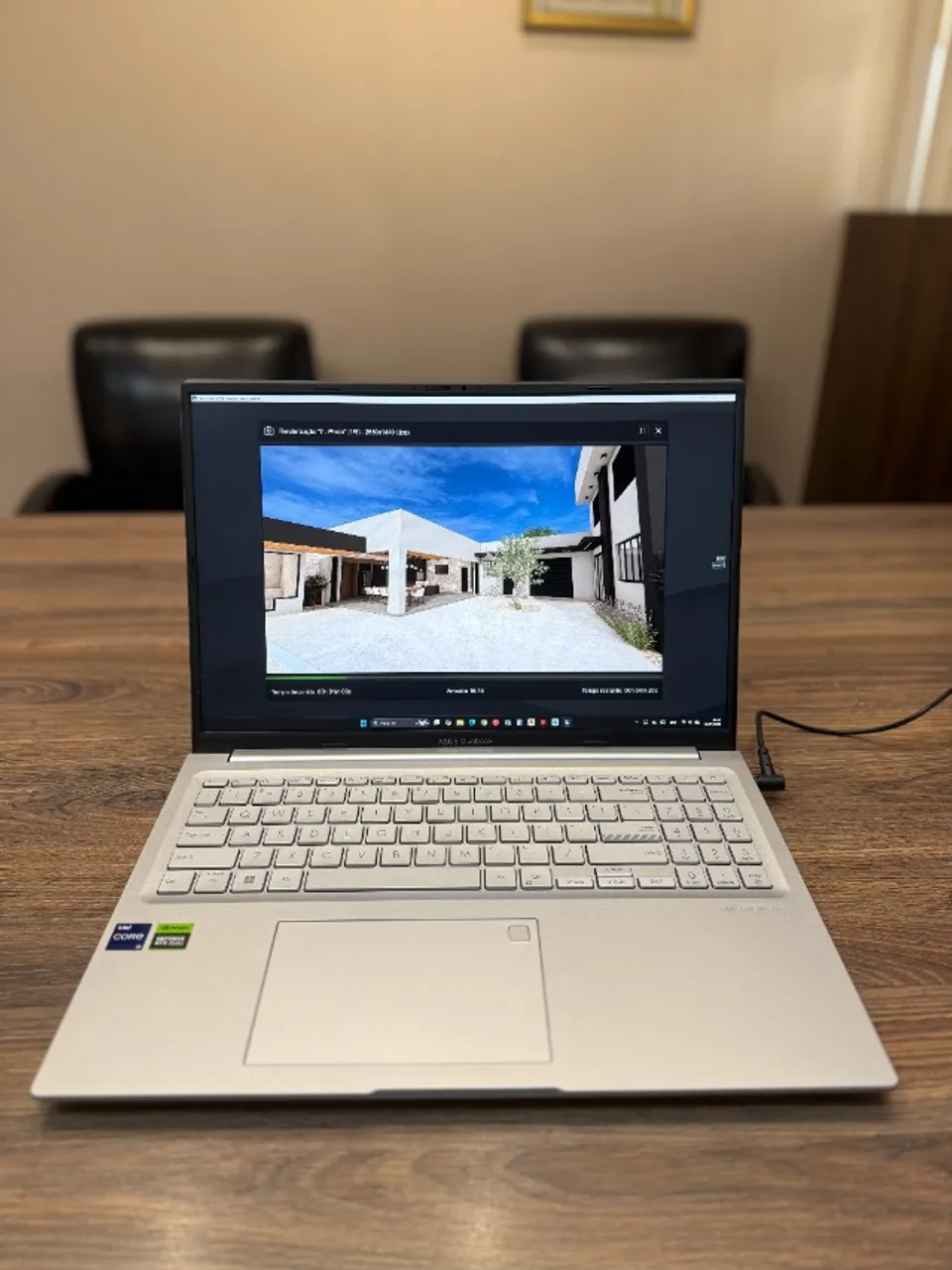 Notebook Asus i9/48gb/1Tb/RTX4050 6gb /Prat/ leitor digital/ VIVOBOOK