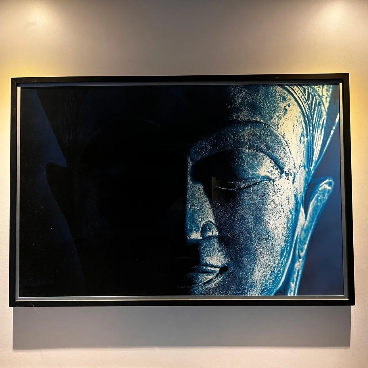 Quadro Decorativo Buda 0,85 cm altura x 1,26 de largura <br>1,26m de largura