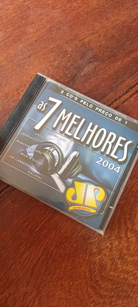 As 7 Melhores Jovem Pan 2004 - CD Duplo - CDs, DVDs etc - Estância