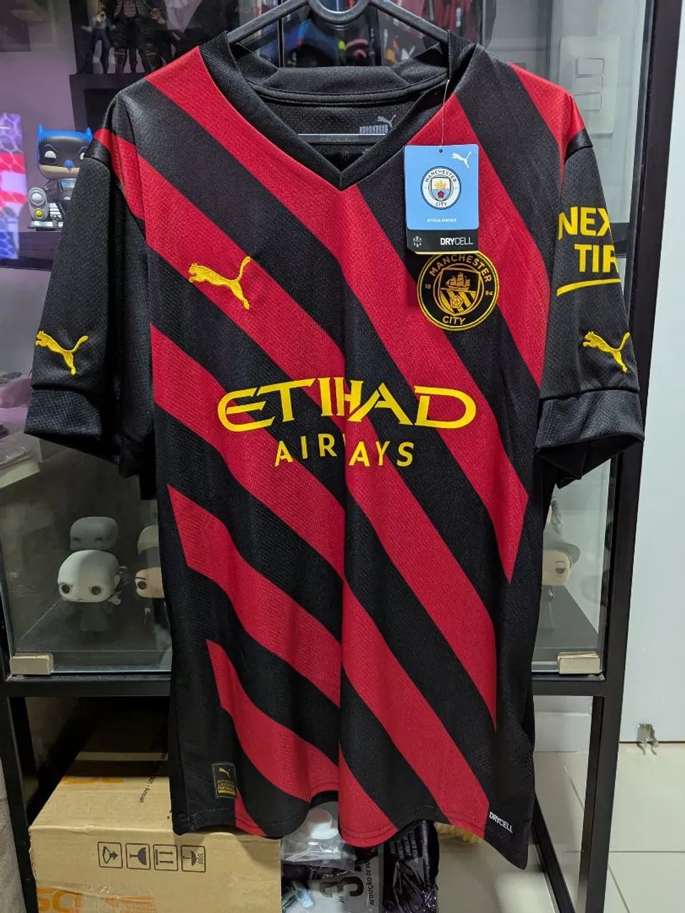 Camisa Manchester City - Reserva 2023 - Tam M - NOVA E ORIGINAL - Foto 2