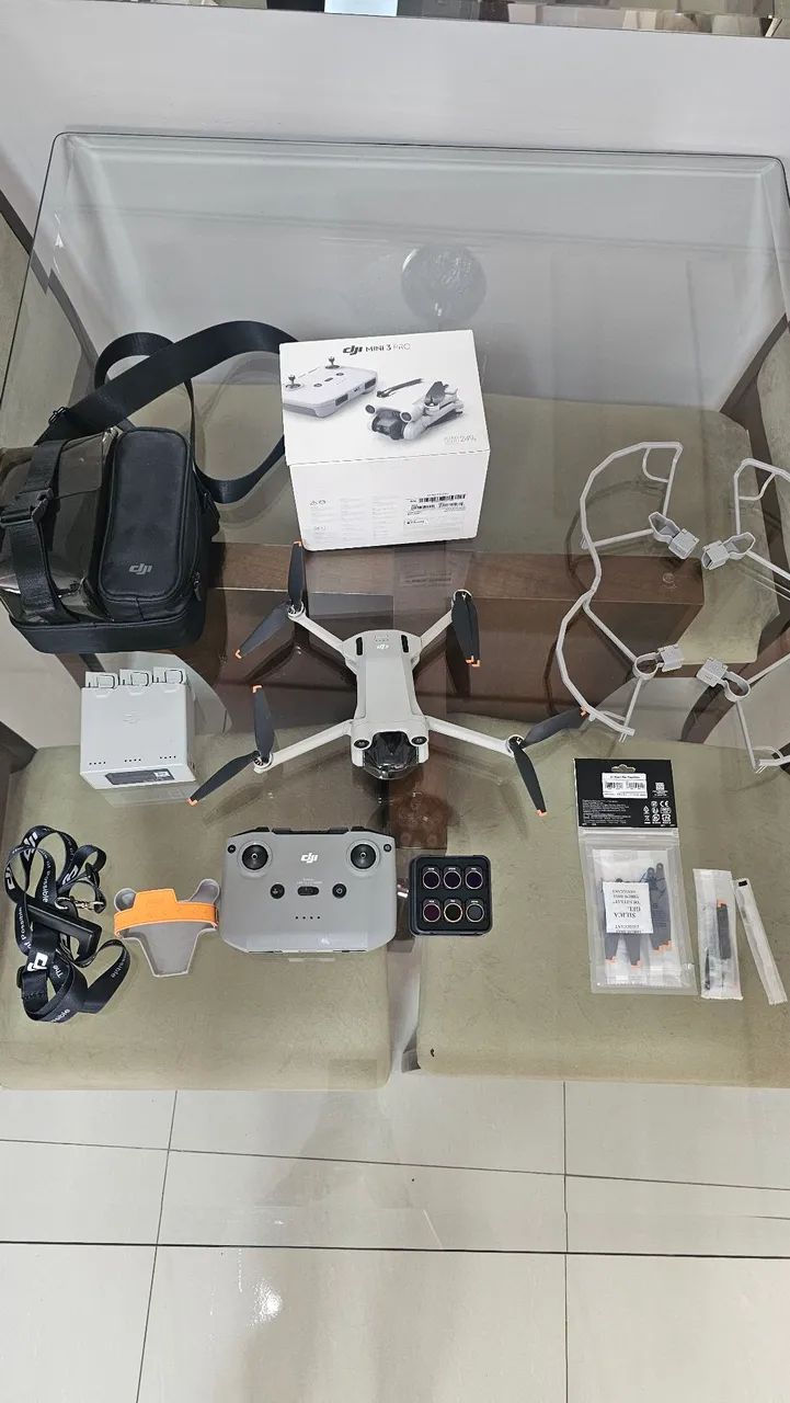 Drone DJI Mini 3 Pro - Completo + Acessórios - Excelente Estado! - Foto 4