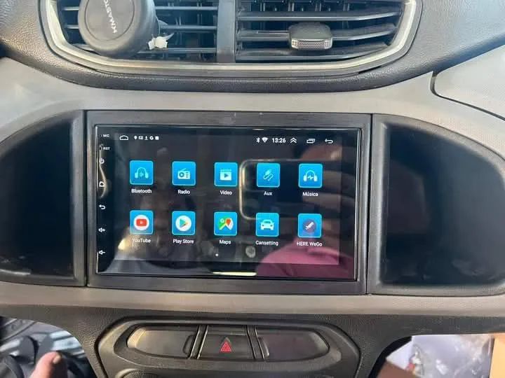 Central multimídia Onix/Prisma  Android YouTube carplay Netflix instalação grátis - Foto 3