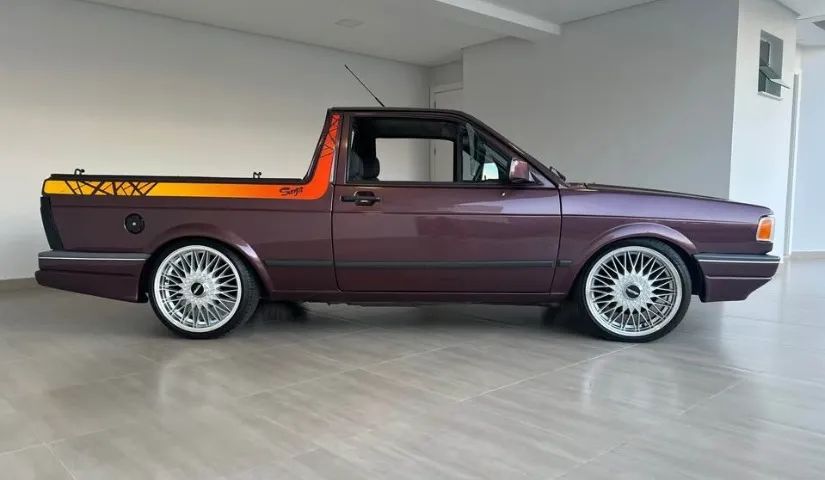 VW Saveiro Sunset 1.8S 1994 Vermelho Stylus - Foto 3