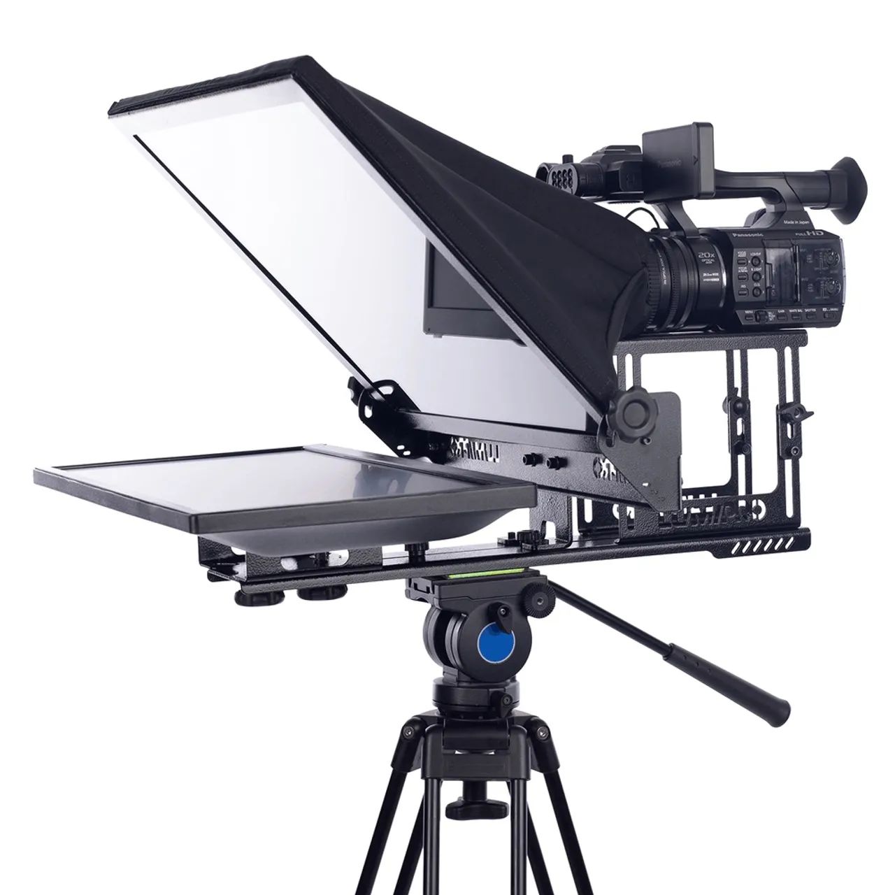 Teleprompter Profissional Lumipro Led 19' Espelho Polarizado - Foto 4