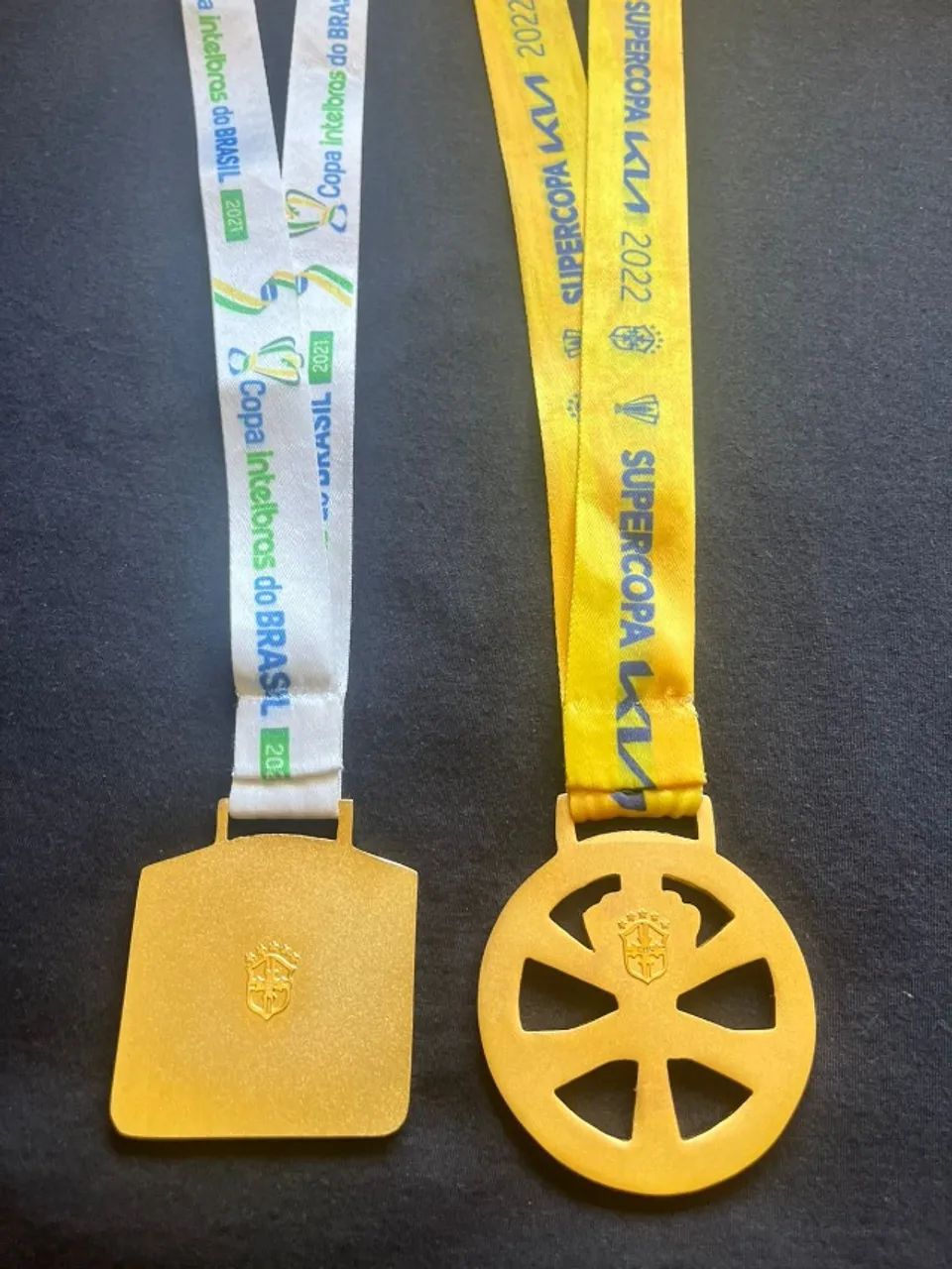 medalhas GALO copa do brasil 21 e supercopa 22 - Foto 2