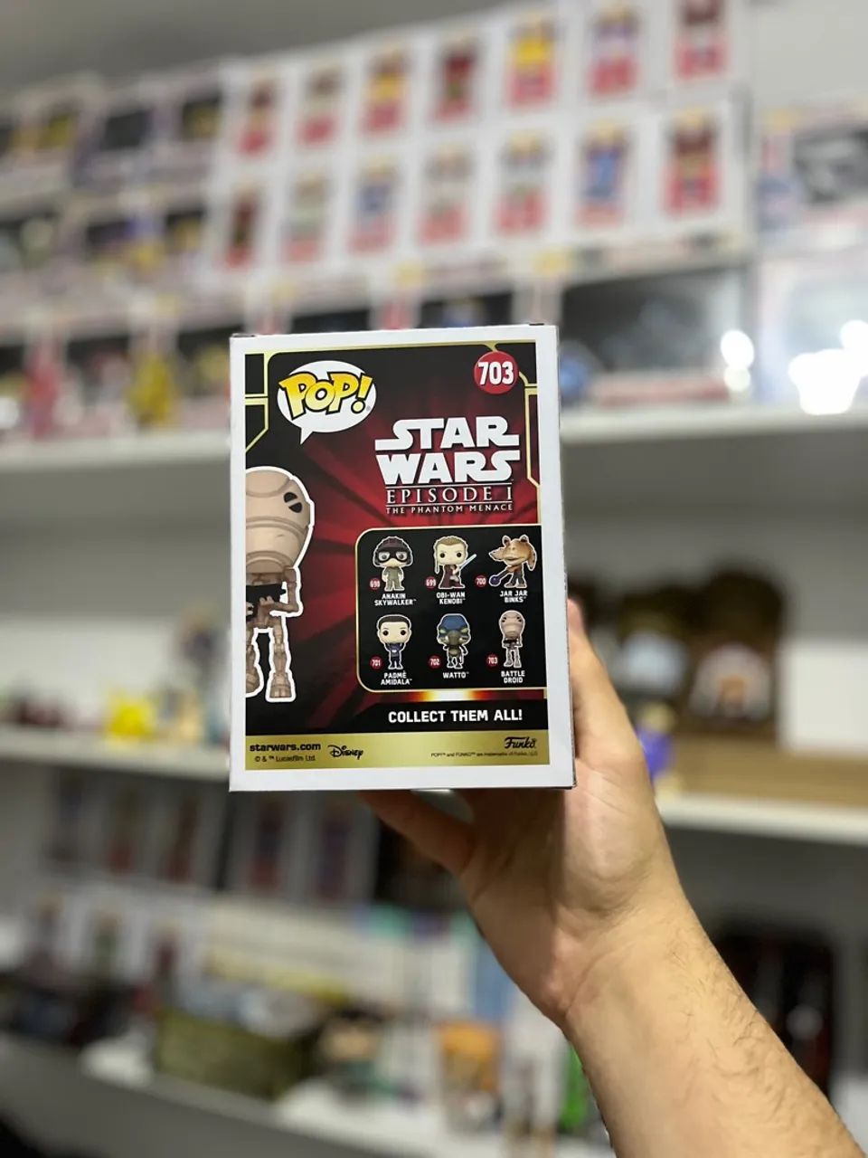 Funko Pop! Star Wars Battle Droid 703 - Foto 2