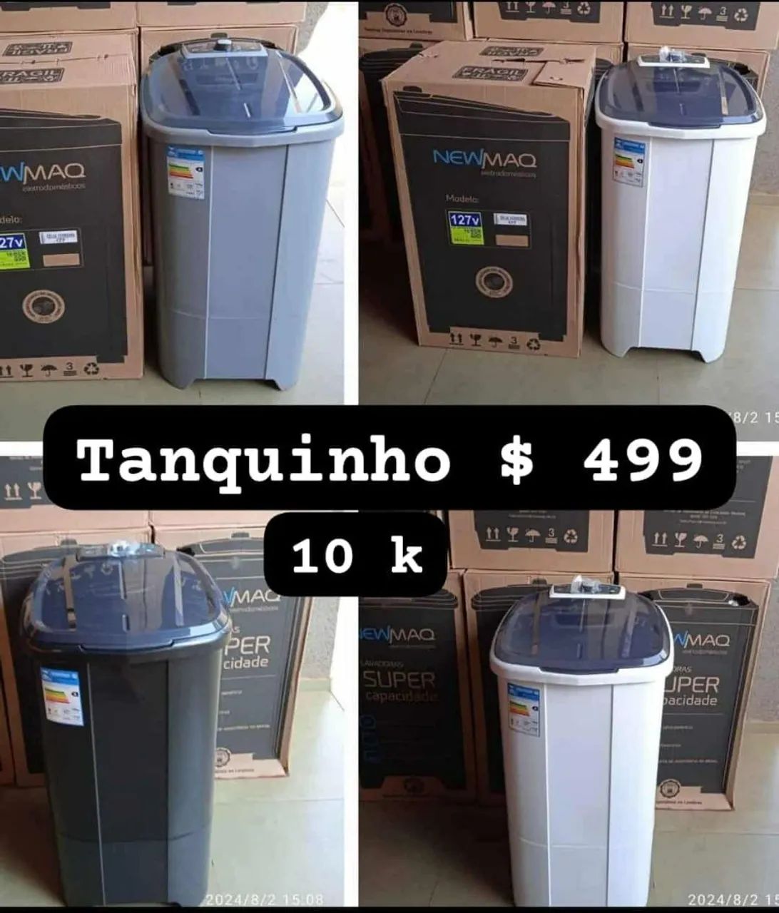 TANQUINHO 10 KILOS 499