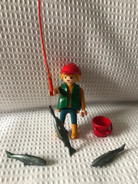 Playmobil Estrela Pescador - Figura de Ação Vintage - Foto 4