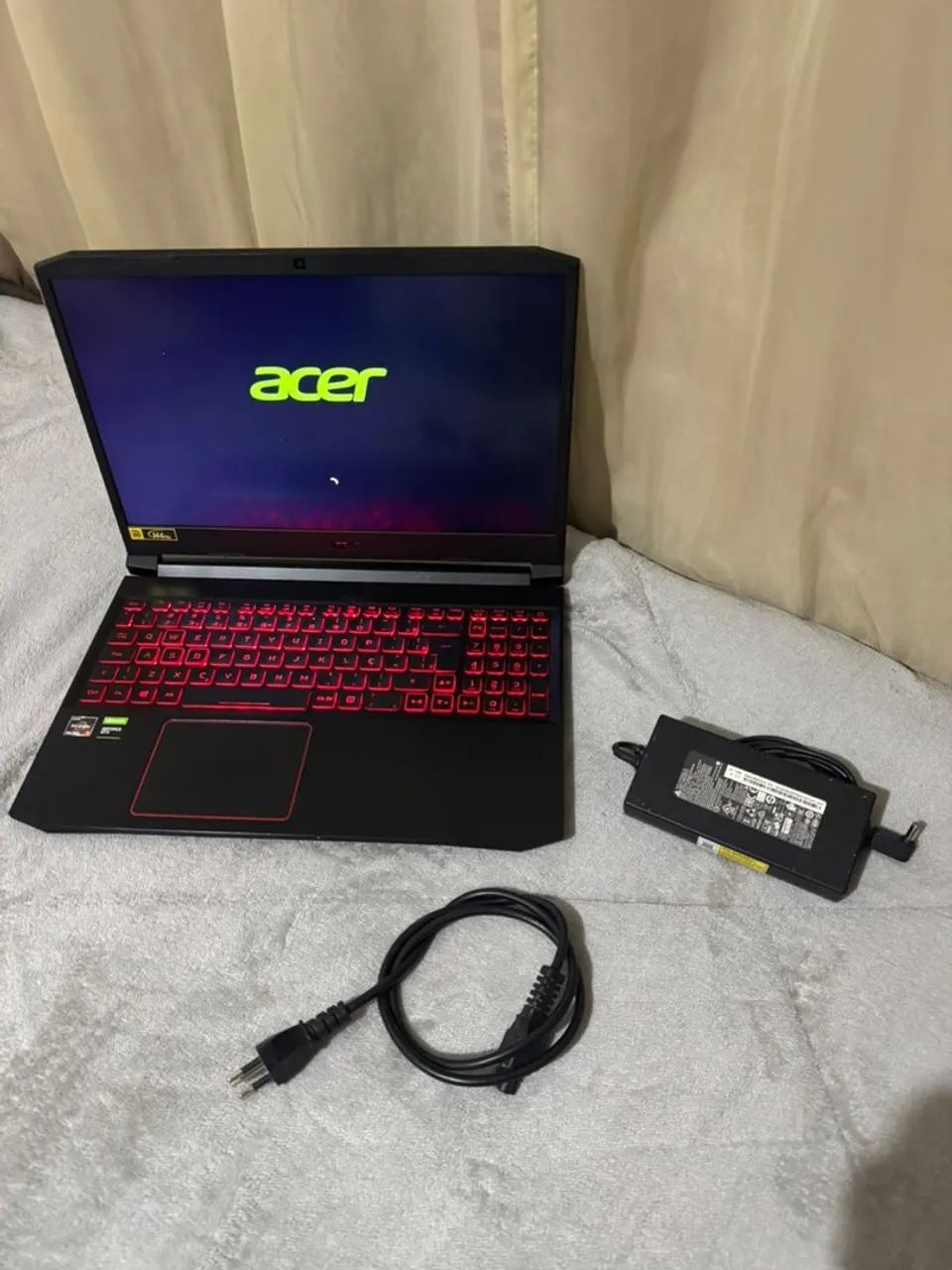 Notebook Acer nitro ryzen 4800h 16gb e gtx1650 ti