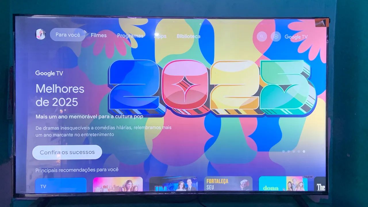 TV SMART TCL 50 POLEGADAS 4K BORDA INFINITA NO PLÁSTICO  - Foto 4