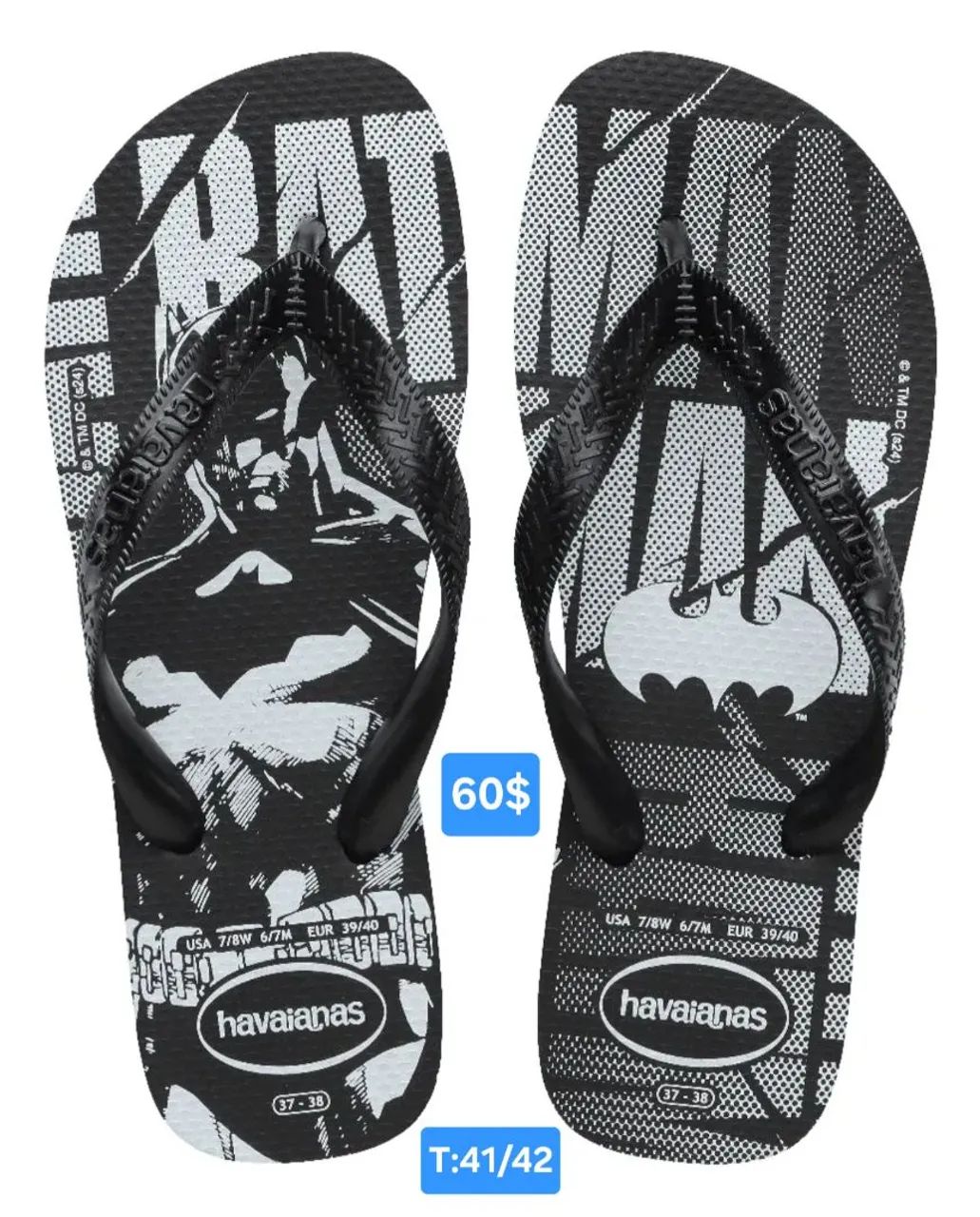 Sandália da Havaianas Batman original  - Foto 2