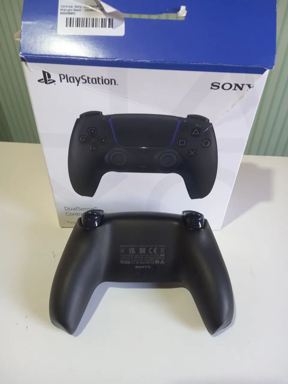 Controle Playstation 5 sem fio Dualsense Midnight Black.  - Foto 3