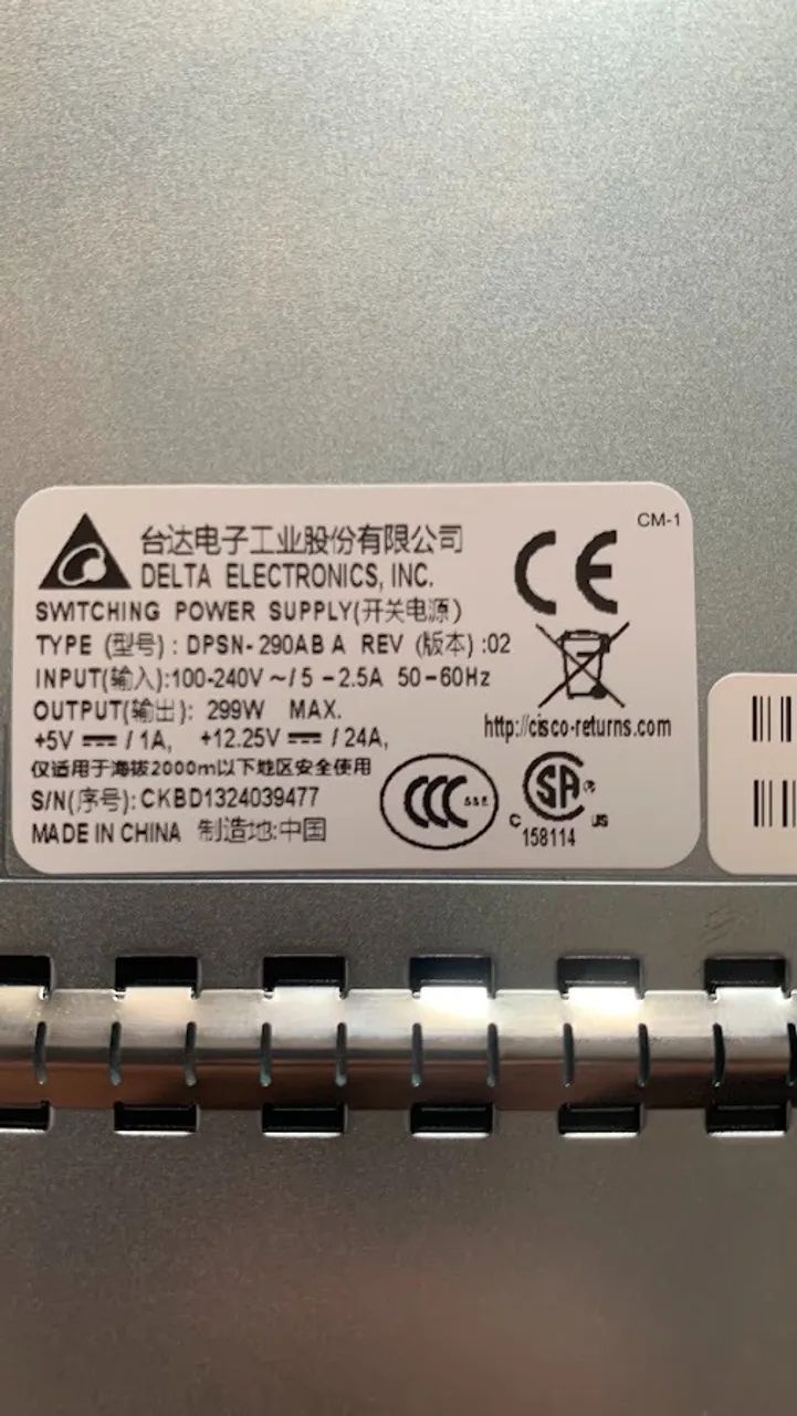 Fonte de energia roteador Cisco 2921/25 - Foto 3