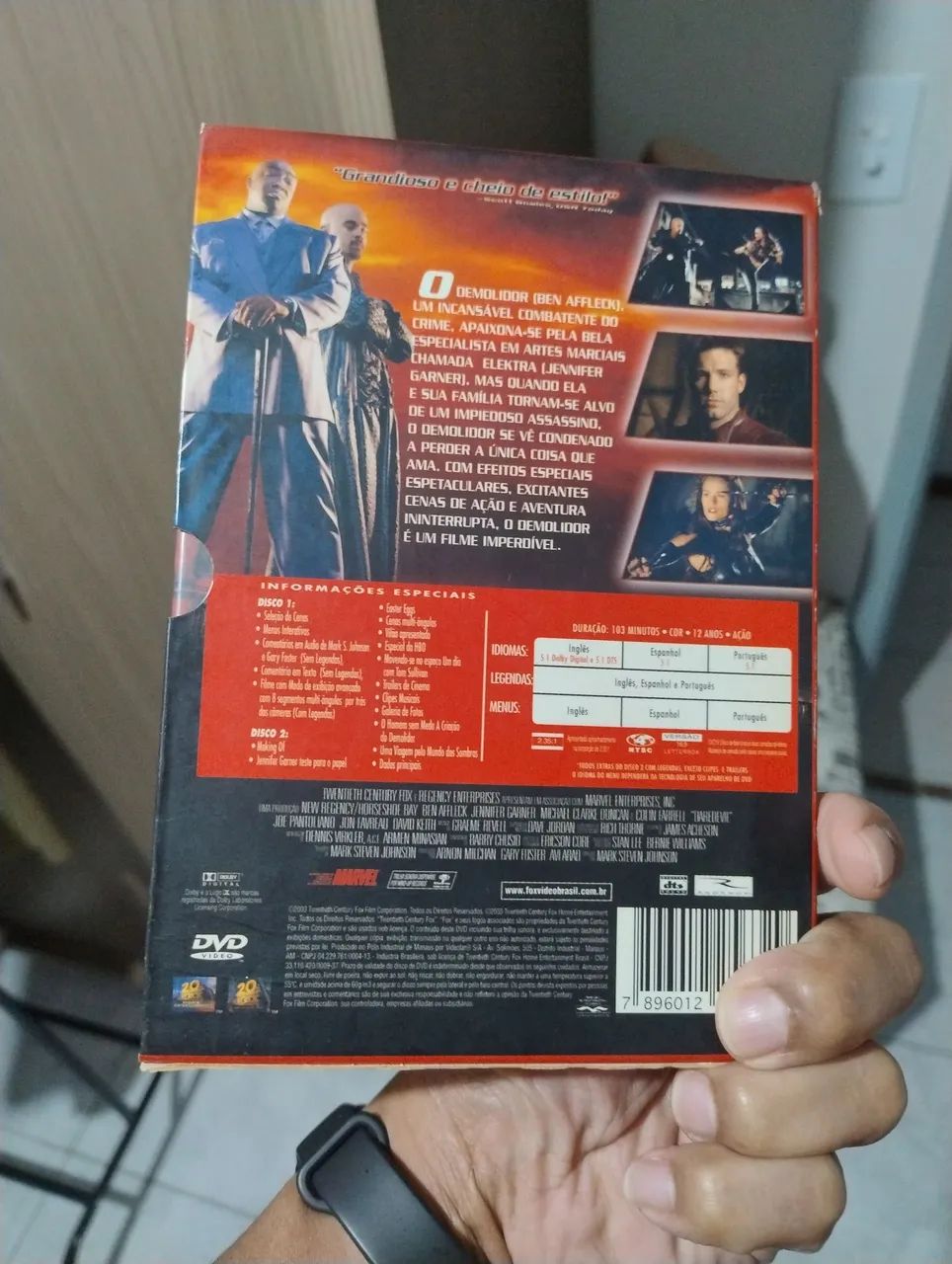 DVD Daredevil - Edição Especial Duplo - 4 Cards - Foto 2