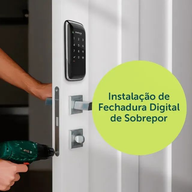 INSTALAÇÔES DE FECHADURA ELETRONICA DIGITAL SOBREPOR - Foto 2