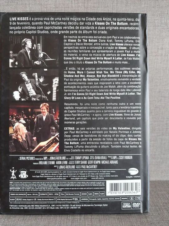 Paul McCartney - Live Kisses (CD) - CDs, DVDs etc - Vila Mascote