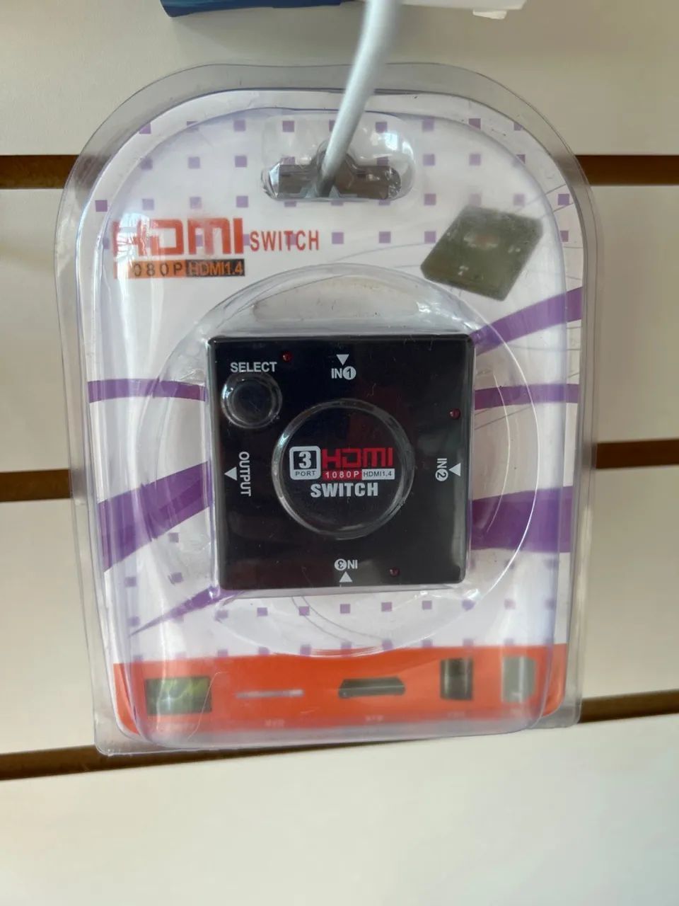 Switch HDMI 3 Portas 1080P