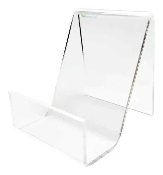 Expositor De Celular Em Acrílico Cristal Virgem 5 Unidades - Foto 4