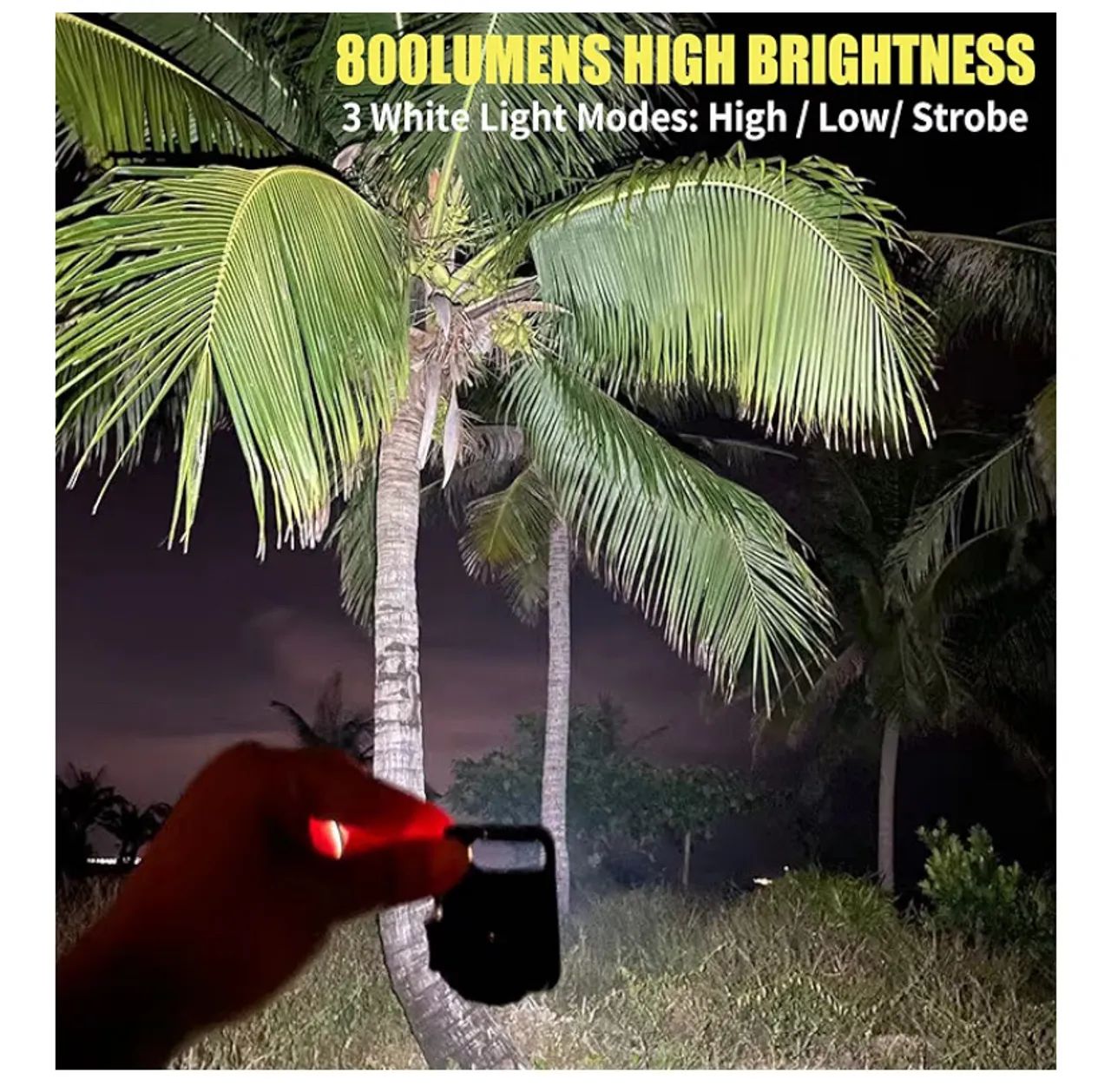 Lanterna Recarregável LED Super Potente - Iluminação Imbatível - Foto 4