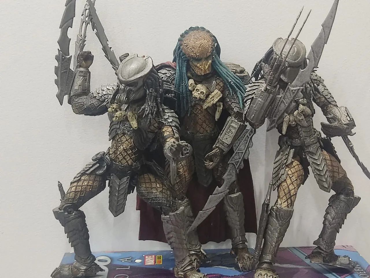 Action Figures dos Predadores da McFarlane Toys.