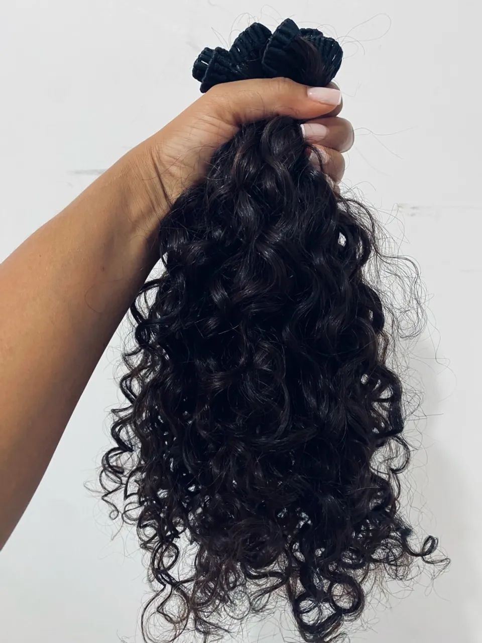 Extensão de cabelo cacheado natural - Foto 3