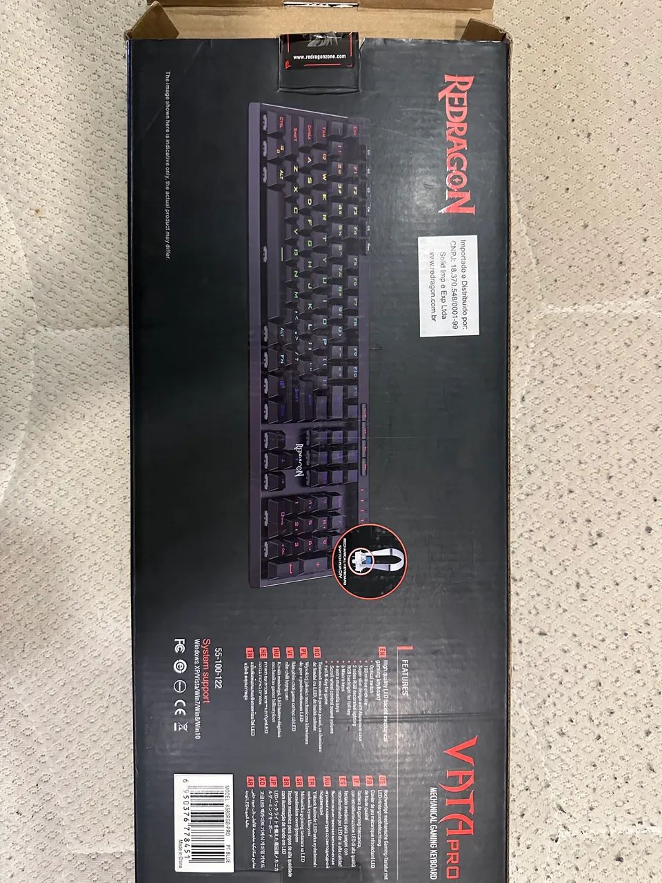 Redragon Vata Pro Mechanical Keyboard64197810440707122
