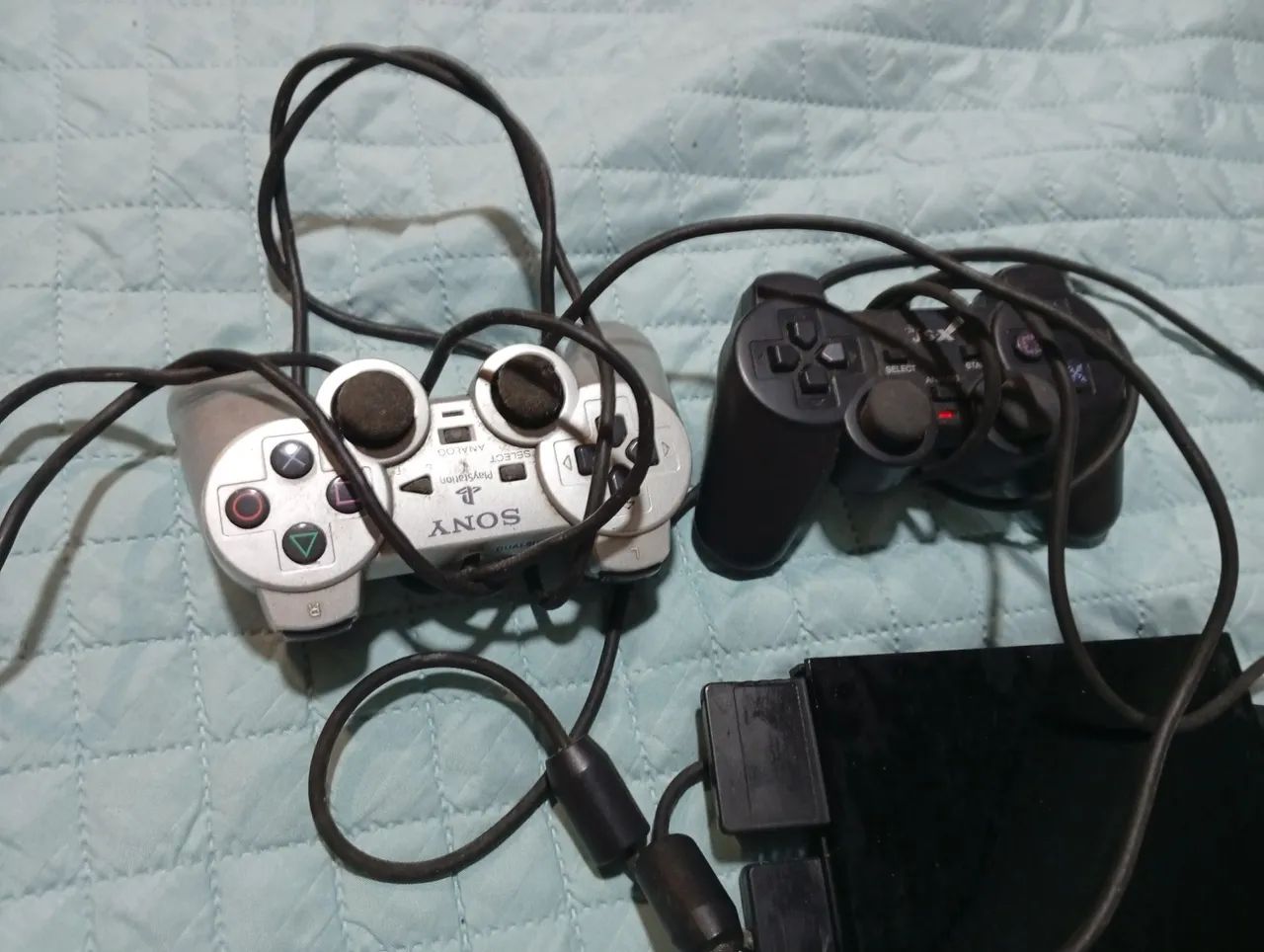 PS2 com 2 controles - Foto 2