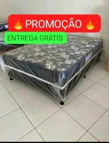 cama box casal (  nova plastico)
