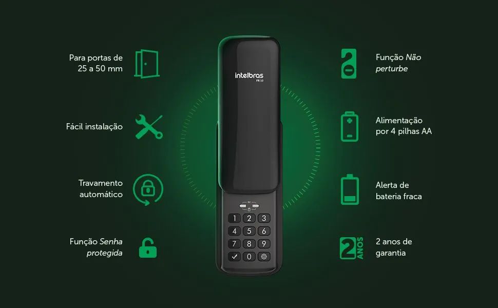 Fechadura Digital Intelbras FR 1064573572403843123