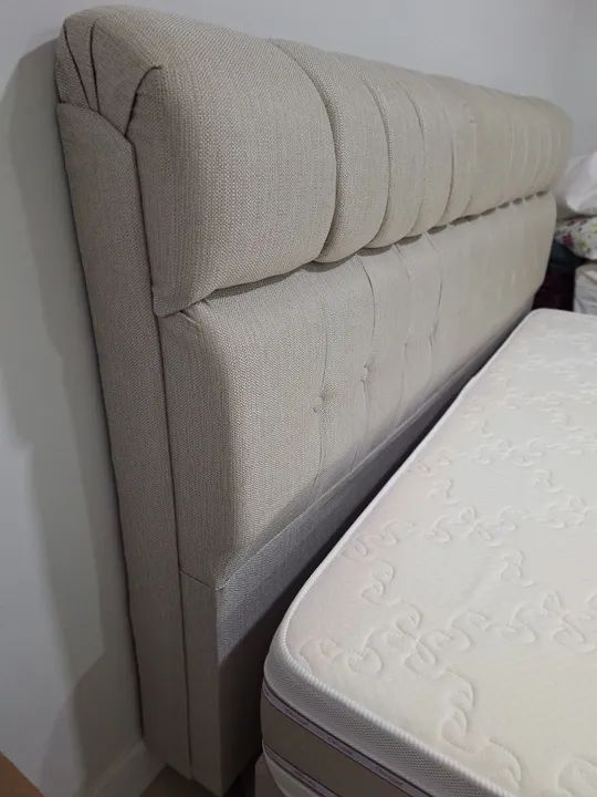Cama Box Casal king com Cabeceira