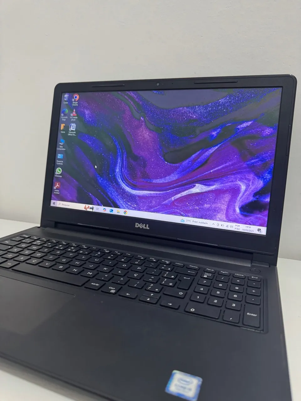 Notebook Dell Core i5 7ª Geração | 8GB RAM | SSD 240GB | Tela 15.6" | Ótimo Estado