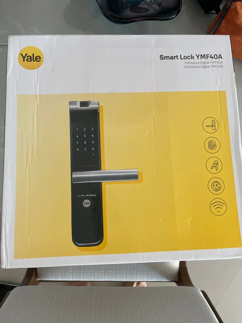 Fechadura Digital Yale |Biometria e Senha| Reforcada |Oportunidade