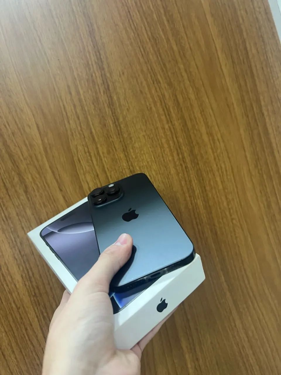 16 PRO MAX 256GB COM CAIXA PRETO! - Foto 4