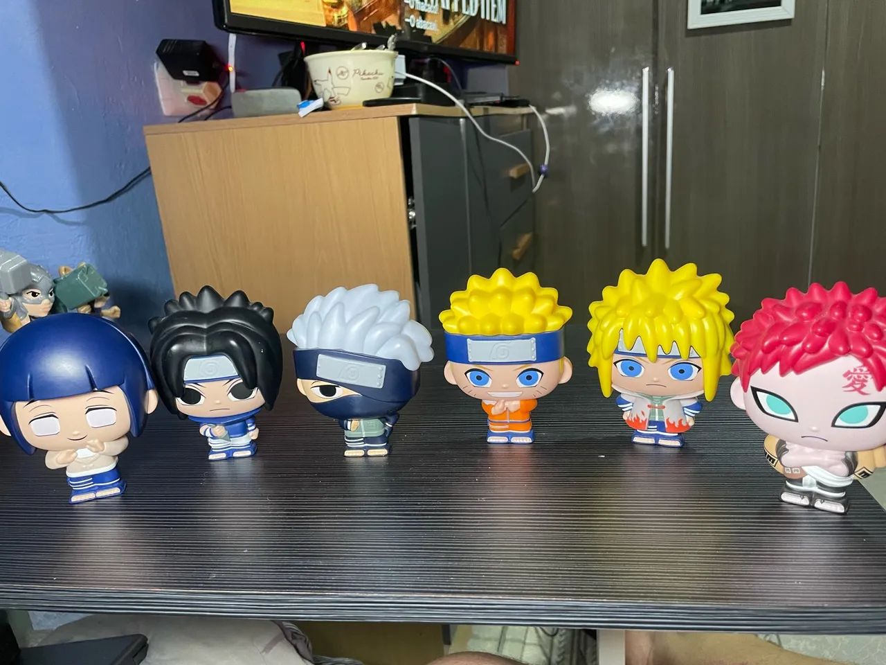 Coleção Naruto burger king 