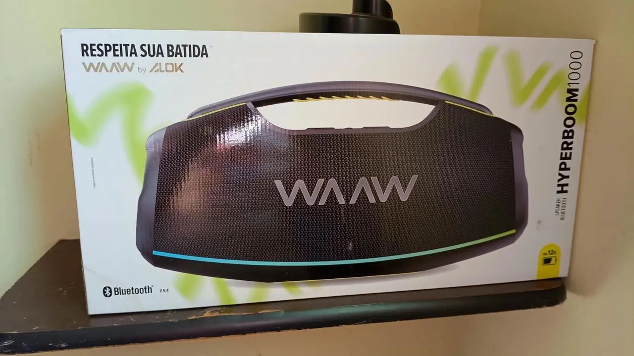 Caixa de Som WAAW - Alok