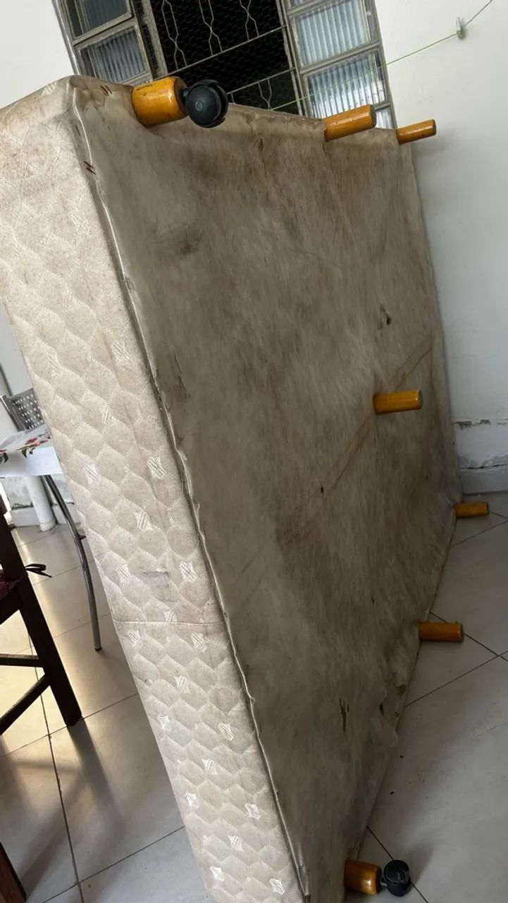 Cama Box casal COM colchão  - Foto 4