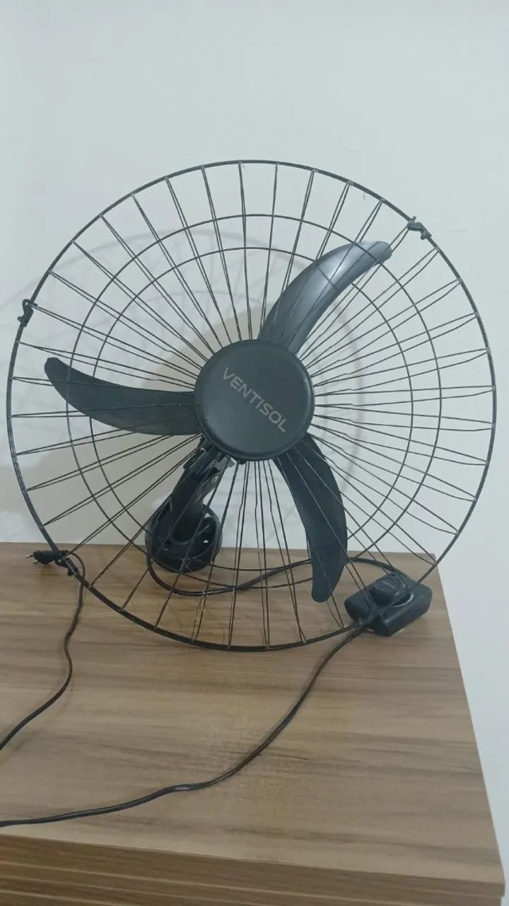 02 Ventilador Parede Ventisol 60cm