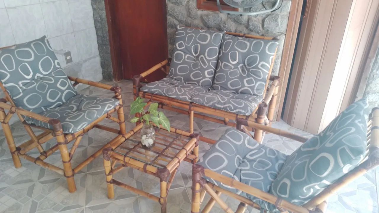  Conjunto de vime (bambú) - Foto 2