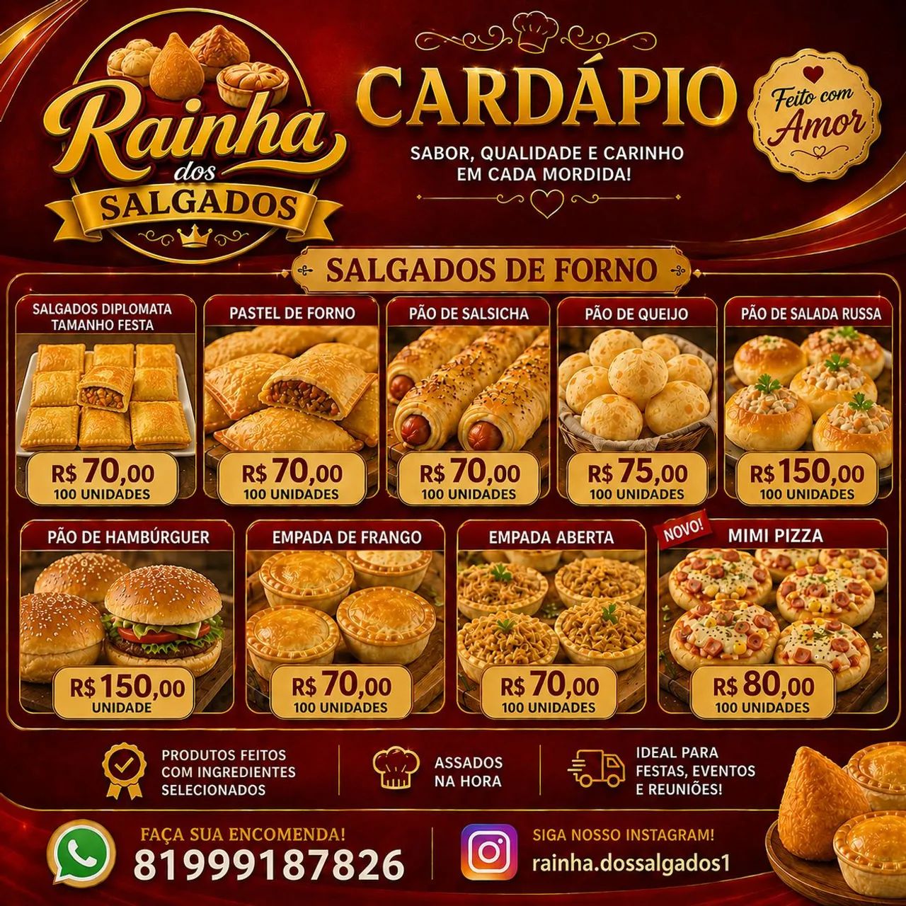 Salgados e doces  - Foto 3