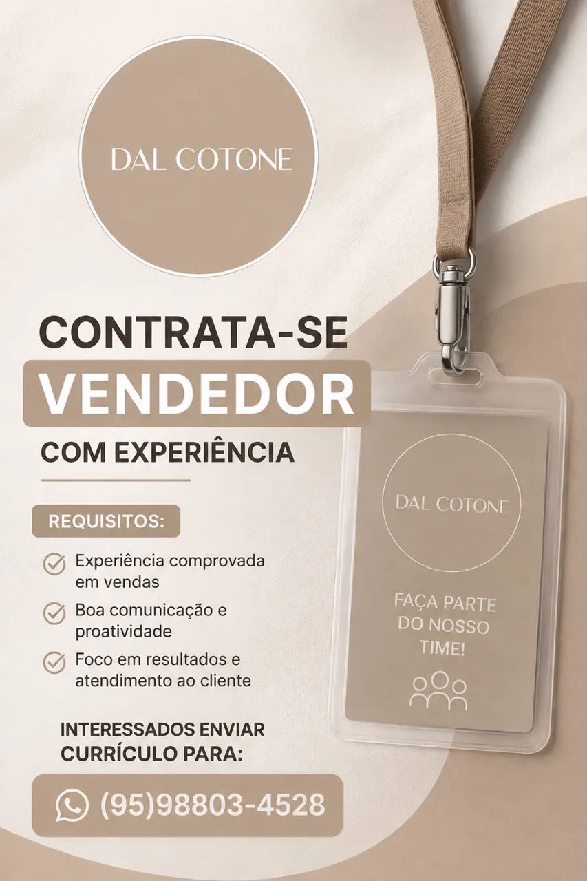 Contrata vendedor cosméticos com experiência  - Foto 2