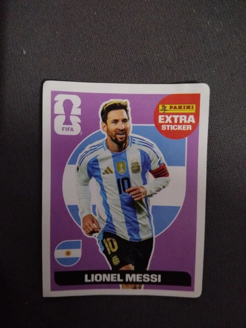 Figurinha Legend do messi roxo