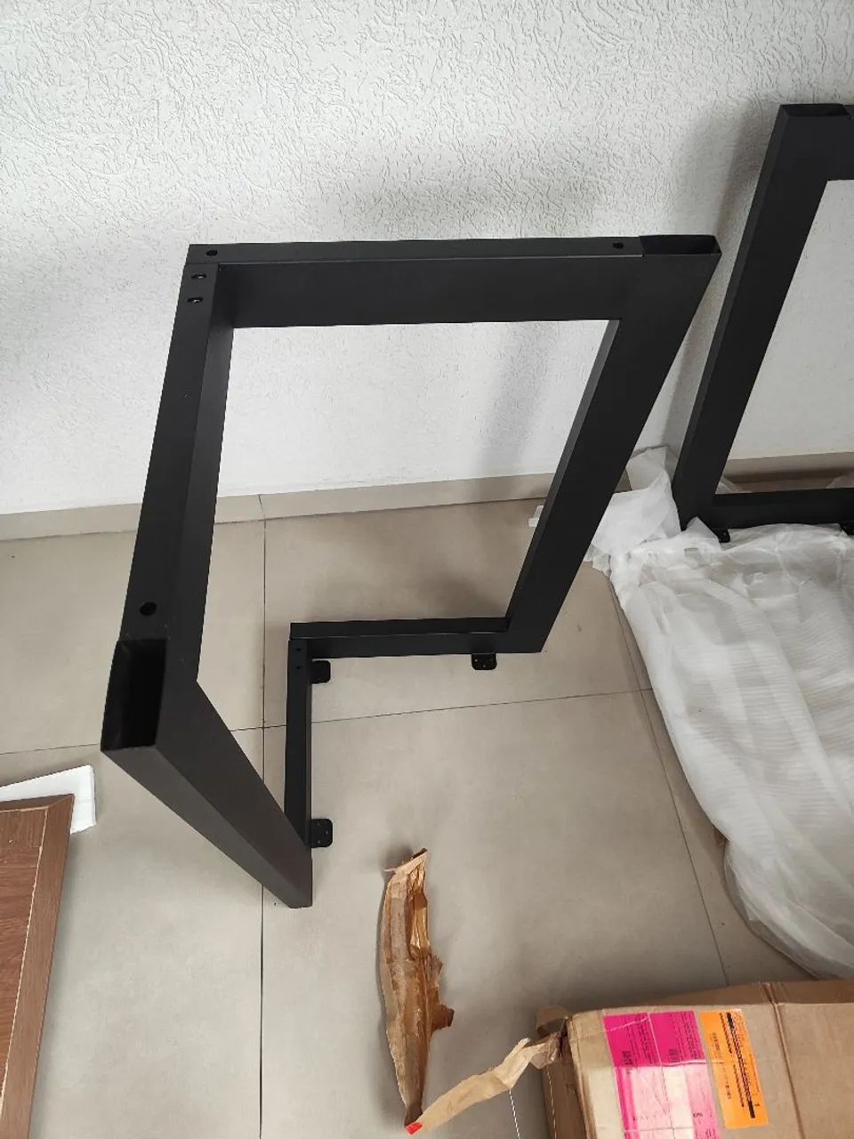 Pés de mesa aço  - Foto 2