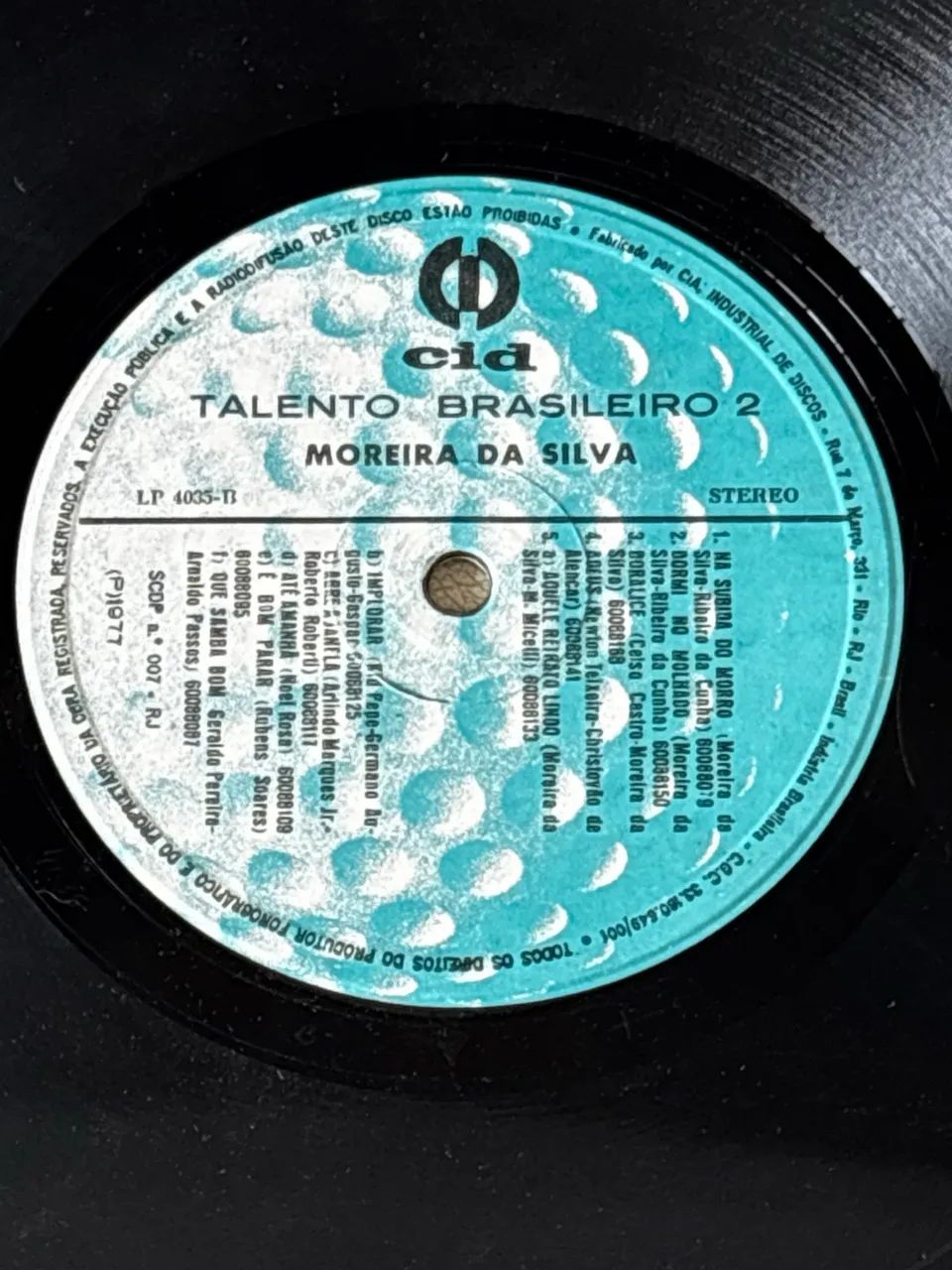Disco de Vinil LP Moreira Da Silva Samba De Breque Talento Brasileiro 2 19777 - Foto 6