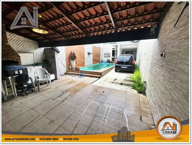 Casa com 4 dormitórios para alugar, 100 m² - Coaçu - Fortaleza/CE - Foto 3