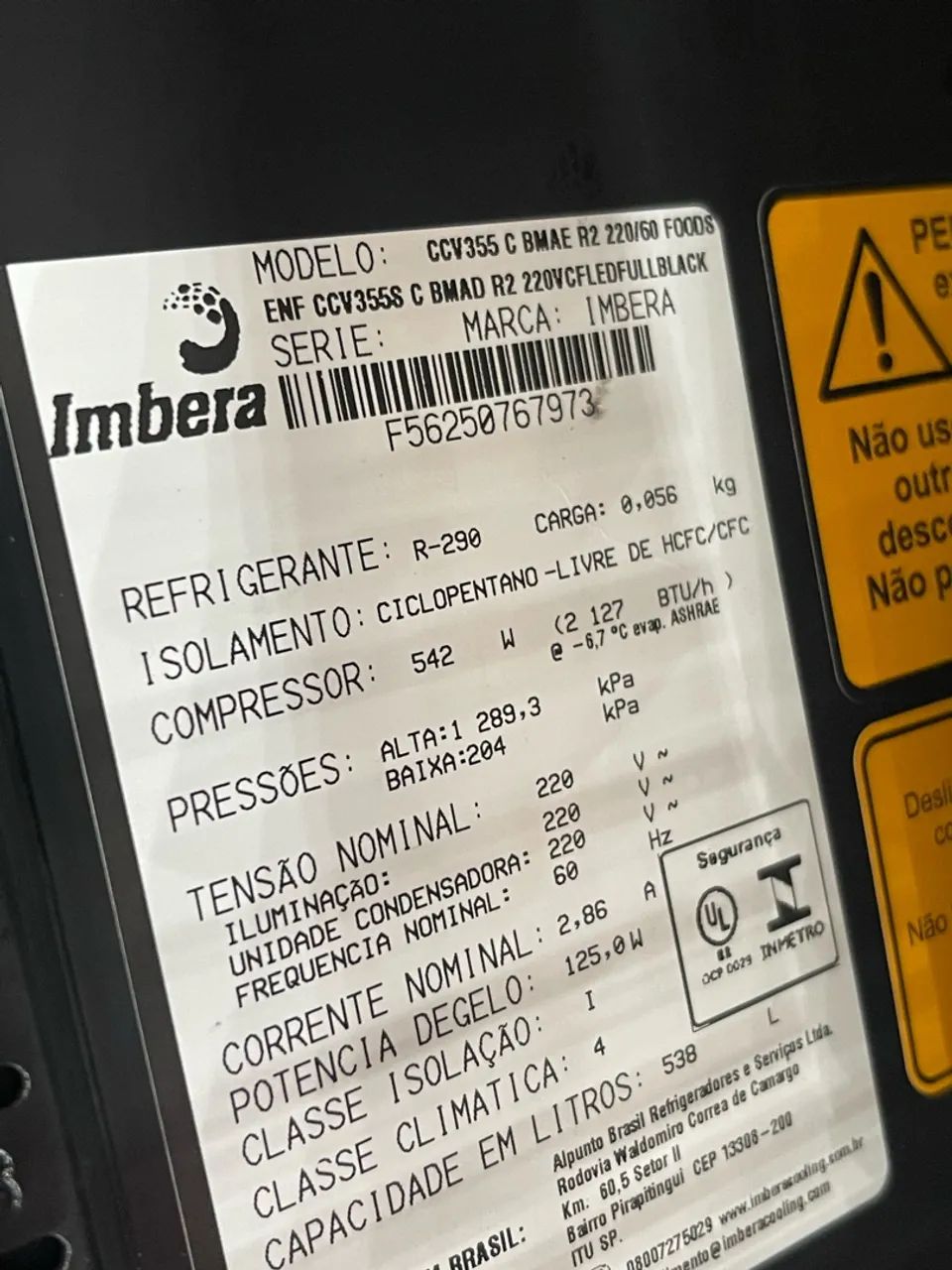Cervejeira imbera 538l - Foto 2