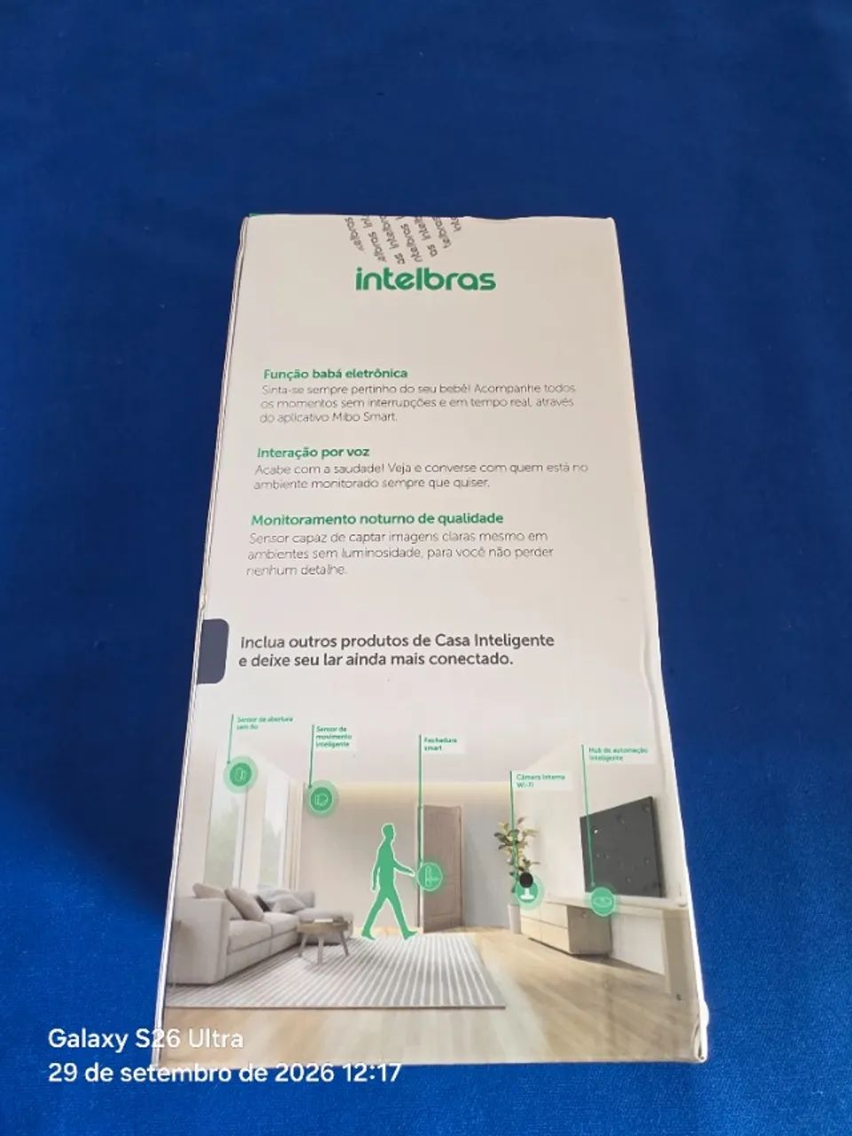 Câmera Intelbras interna Wi-fi Im1 2mp NOVO - Foto 3