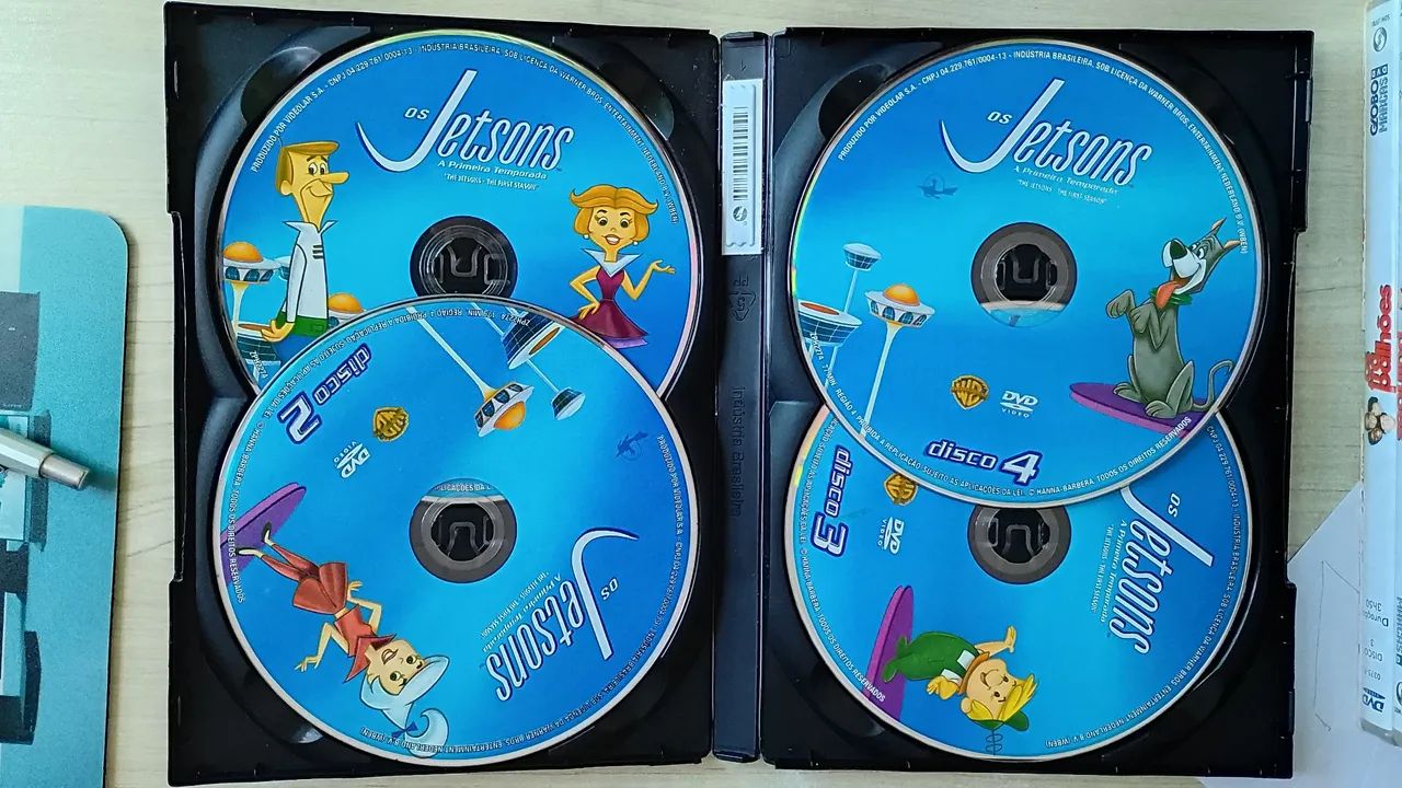 Vendo Dvd Os Jetsons 1° temporada caixa 4 discos - Foto 3