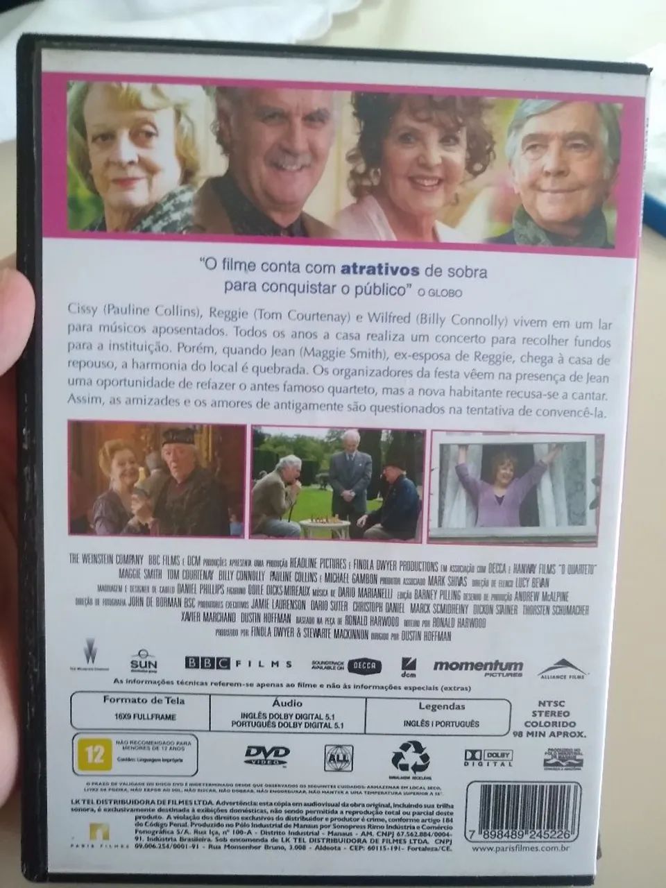 DVD Filme O Quarteto - Foto 2